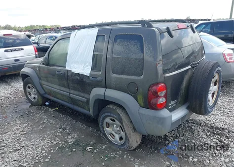 2005 Jeep Liberty Sport from USA, damaged, VIN 1J4GL48K95W658899